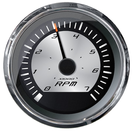 Faria Beede Instruments Platinum 4" Tachometer - 7000 RPM (Gas - Inboard, Outboard -I/O) 22009